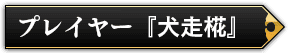 プレイヤー『犬走椛』