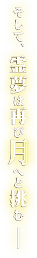 そして、霊夢は再び月へと挑む。